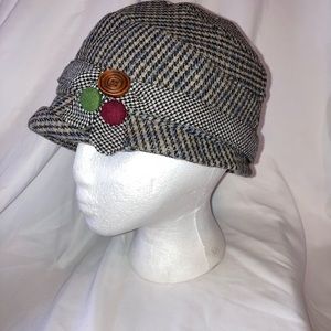 Vintage Style Gray Hat